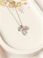 Колье "Кристальный бантик" (И) 16657