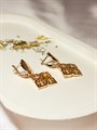 Серьги "Кружевная шаль" (Д2) 16731