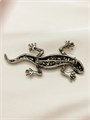 Брошь "Загадочная ящерица" 16871