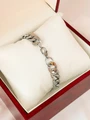 Браслет "BULGARI" рельефный серебро (Б11) 17162