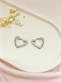 Серьги  "Серебряная любовь" (А10) 17250