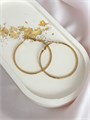 Серьги-кольца "Торнадо" (Д9) 17340