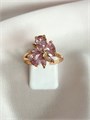 Кольцо "Розовое соцветие" 17394