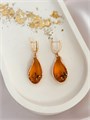Серьги "Янтарь" (Б1) 17374