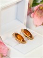 Серьги  "Янтарное чудо" (Б2) 17531