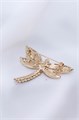 Брошь "Золотая стрекоза " (И3) 17648