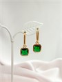 Серьги "Изумрудный сюрприз" (Б8) 17679