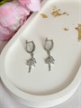 Серьги "Серебряные балерины" (В8) 17978