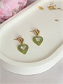 Серьги "Летние сердца" (В8) 17980