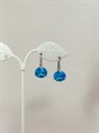 Серьги "Лазурное небо" (А9) 18026