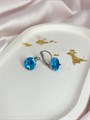 Серьги "Лазурное небо" (А9) 18026