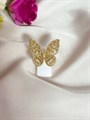 Кольцо "Хрустальная бабочка" 18082 - фото 129080