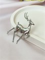 Брошь "Серебряный олень" 18155