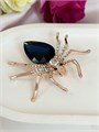 Брошь "Паук с сапфиром" 18165