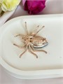 Брошь "Паук с сапфиром" 18165