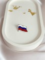 Брошь "Флаг России" 17356