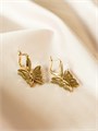 Серьги  "Воздушные бабочки" (Г8) 18475