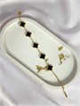 Браслет "Черный клевер" (Б11) 18617