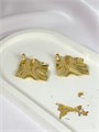 Серьги "Золотое мгновение" (В9) 18663