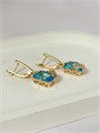 Серьги "Секрет топаза" (Б5) 18717