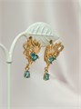 Серьги  "Бирюзовая сказка" (Б5) 18730