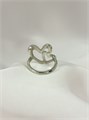 Кольцо "Серебряная любовь" 18761