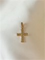 Крестик из дубайского золота 18868