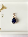 Кулон "Сапфировая капелька" 18985