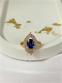 Кольцо "Сверкающий сапфир" 19232