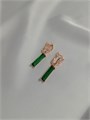 Серьги "Лучи изумруда" (А4) 19300