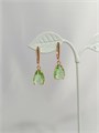 Серьги "Лаймовый дождь" (А4) 19303
