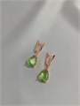 Серьги "Лаймовый дождь" (А4) 19303