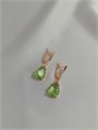 Серьги "Лаймовый дождь" (А4) 19303
