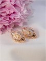 Серьги "Любовь востока" (Г4) 19306