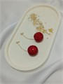 Серьги "Вишенки" (В8) 19382