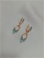 Серьги "Лазурная феерия" (А2) 19415