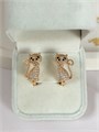 Серьги "Котики" (Г3) 19575 - фото 141885