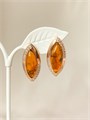 Серьги "Чарующий янтарь" (Б1) 19589 - фото 141948
