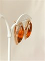 Серьги "Чарующий янтарь" (Б1) 19589 - фото 141949