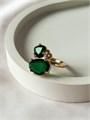 Кольцо "Чарующий изумруд" 19628