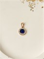 Кулон "Сапфировые блики" 19685