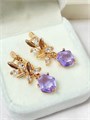 Серьги "Лавандовый восторг" (А3) 19783