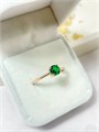 Кольцо  "Изумрудная песня" 19820