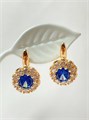 Серьги "Сияние сапфира" 19839