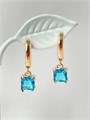 Серьги "Бирюзовый блеск" 19902