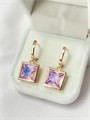 Серьги "Радужные льдинки" 19910