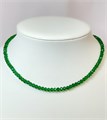 Колье "Нежность изумруда" 19930