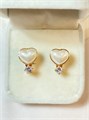 Серьги "Искренняя любовь" 19992