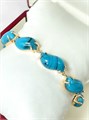 Браслет "Бирюзовые волны" 20074