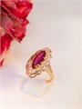 Кольцо "Рубиновый закат" 20085